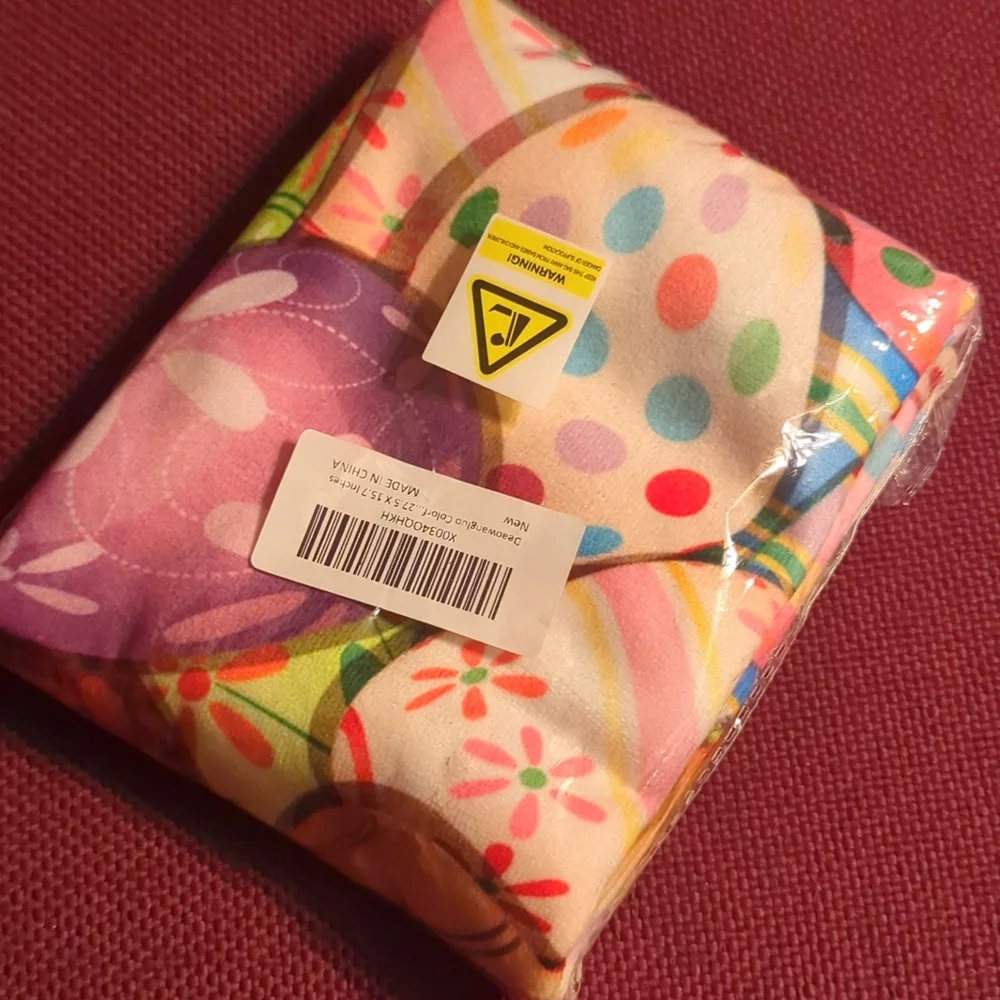 24. Easter egg hand towel